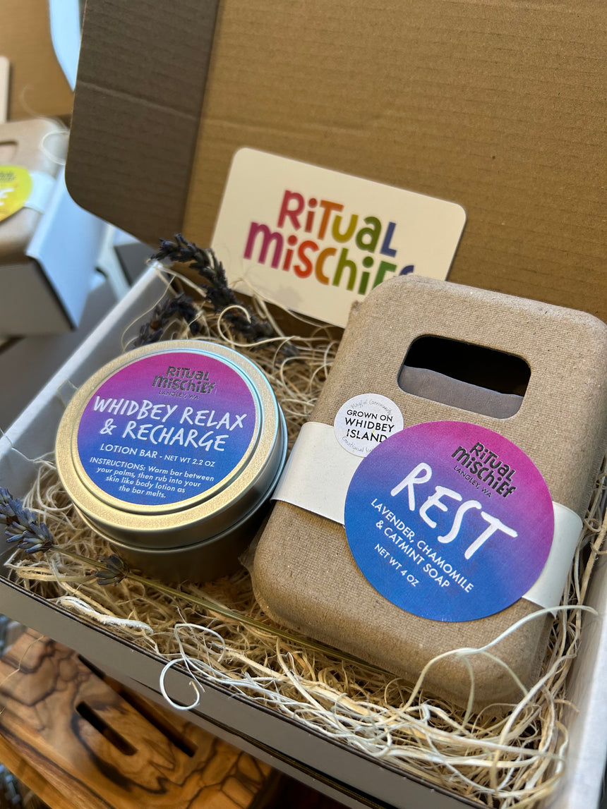 Rest, Relax & Recharge gift set