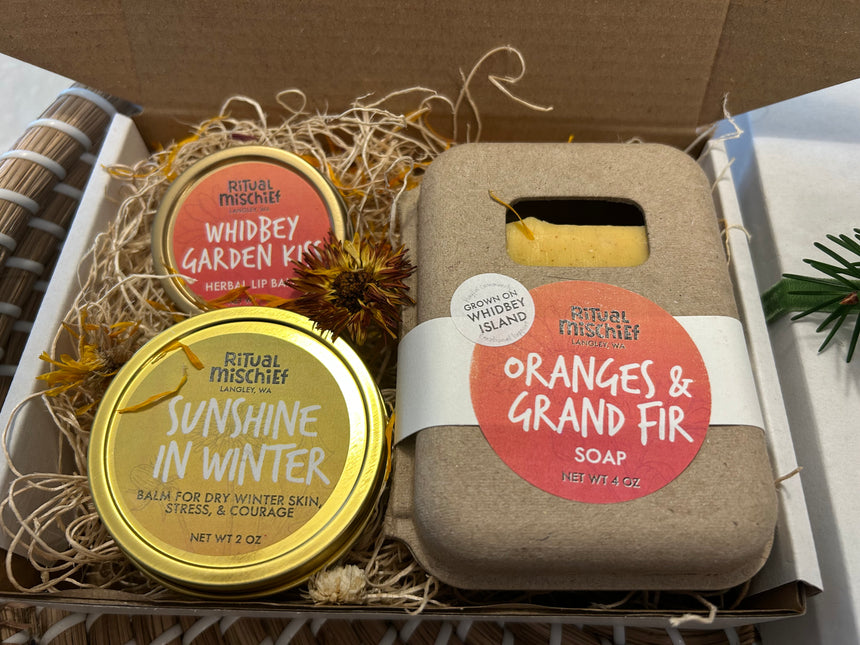 Sunshine in Winter gift set