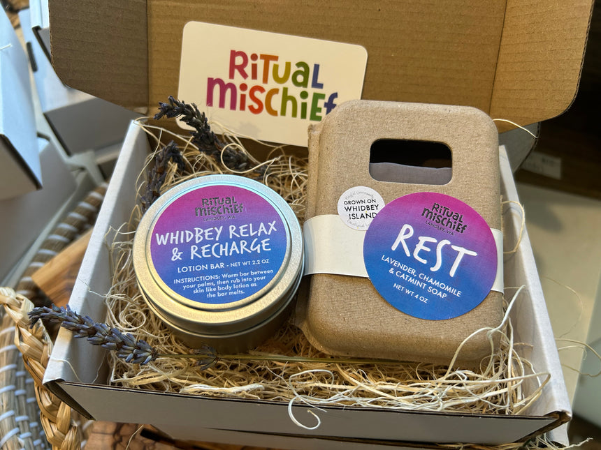 Rest, Relax & Recharge gift set