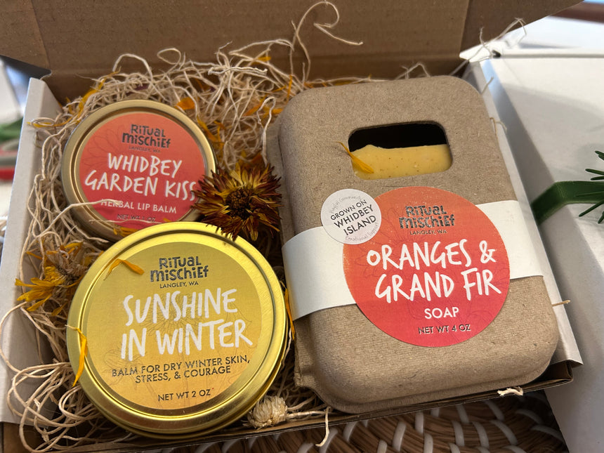 Sunshine in Winter gift set