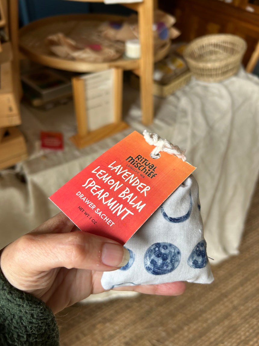 Lavender, Lemon Balm, & Spearmint drawer sachets